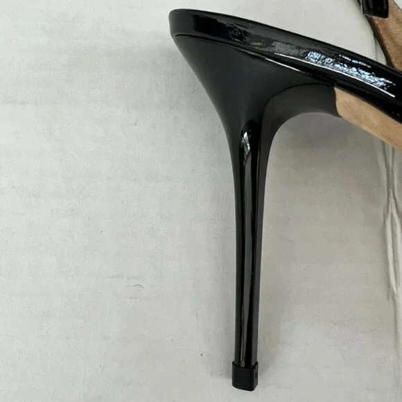 Jimmy Choo lace patent black heels size 41